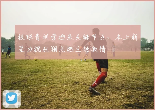 板球青训营迎来关键节点，本土新星力挽狂澜点燃主场激情