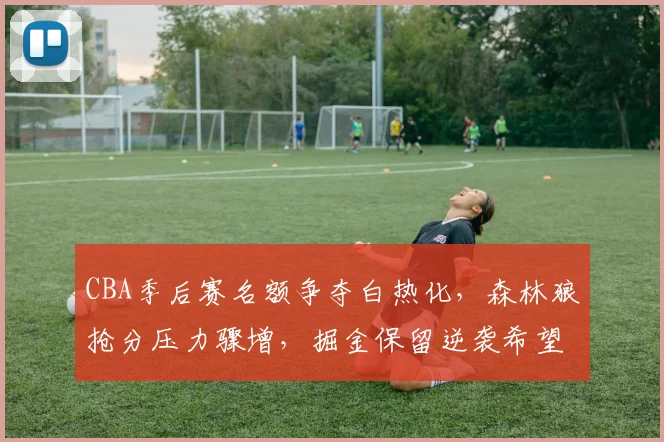 CBA季后赛名额争夺白热化，森林狼抢分压力骤增，掘金保留逆袭希望